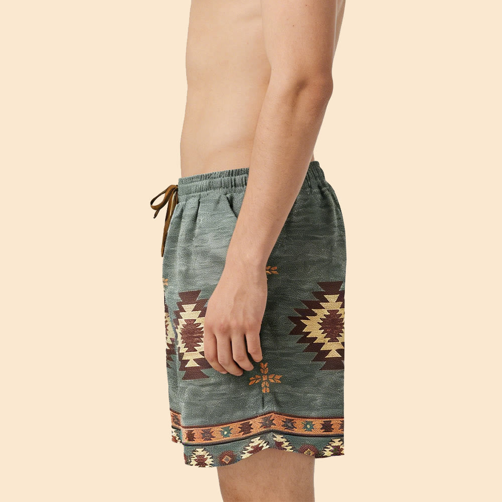 Pantalon court d'été pour homme Olivenorma, coupe droite, décontracté et respirant - image 3