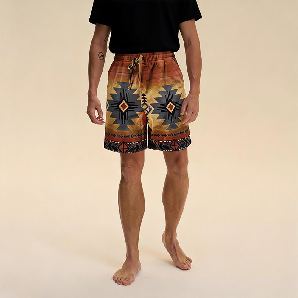 Pantalon court d'été pour homme Olivenorma, coupe droite, décontracté et respirant - image 14