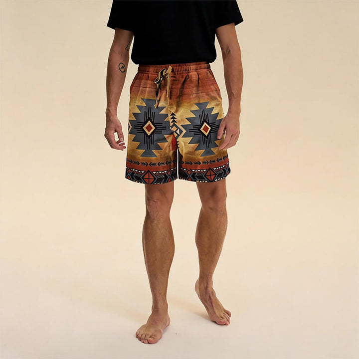 Pantalon court d'été pour homme Olivenorma, coupe droite, décontracté et respirant - image 14