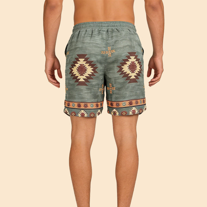 Pantalon court d'été pour homme Olivenorma, coupe droite, décontracté et respirant - image 2