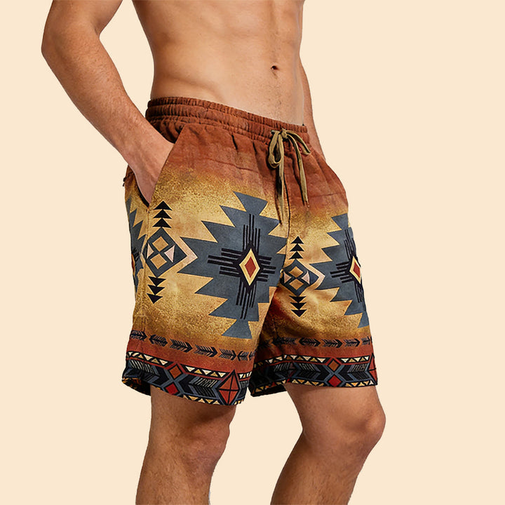 Pantalon court d'été pour homme Olivenorma, coupe droite, décontracté et respirant - image 13