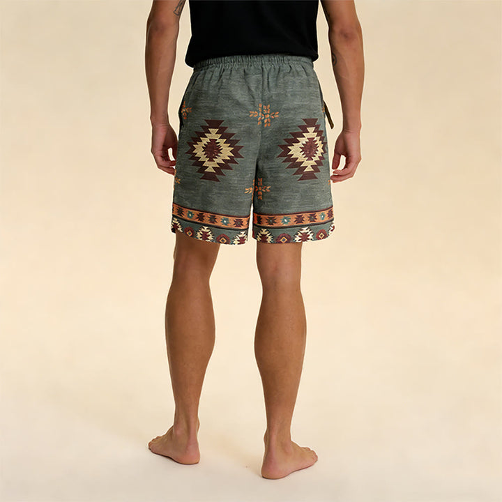 Pantalon court d'été pour homme Olivenorma, coupe droite, décontracté et respirant - image 8
