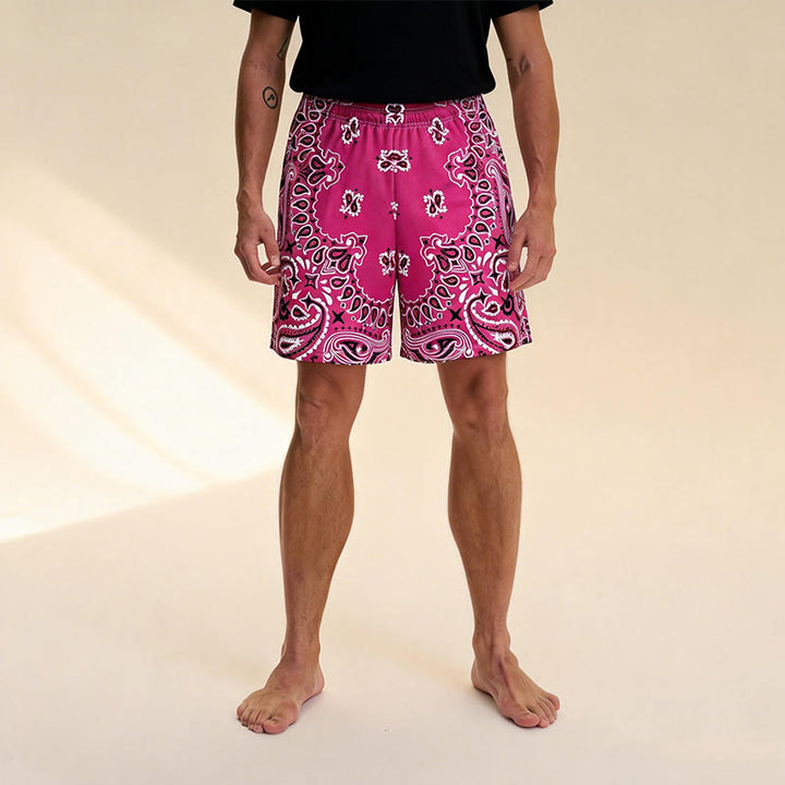 Short de sport imprimé tendance pour homme Olivenorma, idéal pour l'été, le fitness, le basketball et la course à pied. - image 16