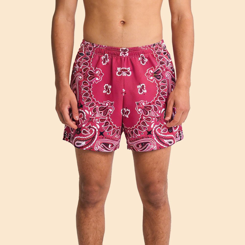 Short de sport imprimé tendance pour homme Olivenorma, idéal pour l'été, le fitness, le basketball et la course à pied. - image 6