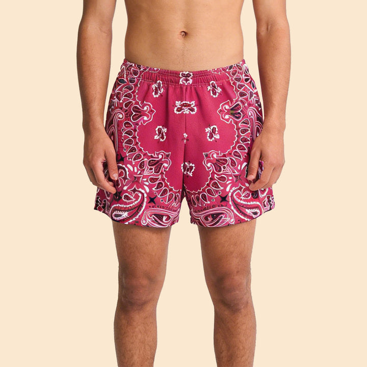 Short de sport imprimé tendance pour homme Olivenorma, idéal pour l'été, le fitness, le basketball et la course à pied. - image 6