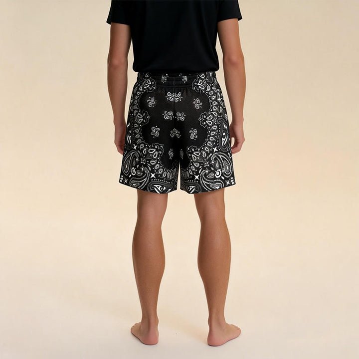 Short de sport imprimé tendance pour homme Olivenorma, idéal pour l'été, le fitness, le basketball et la course à pied. - image 21
