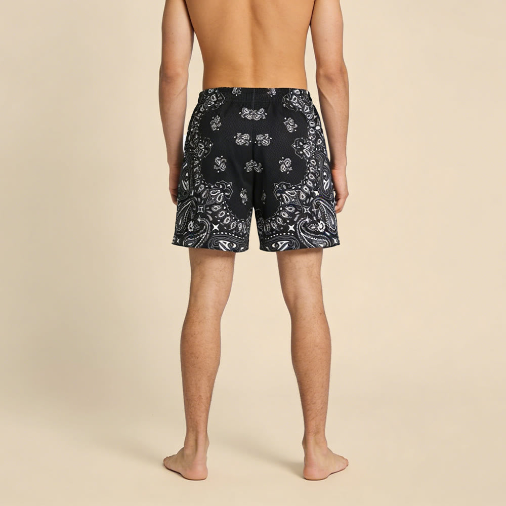 Short de sport imprimé tendance pour homme Olivenorma, idéal pour l'été, le fitness, le basketball et la course à pied. - image 24