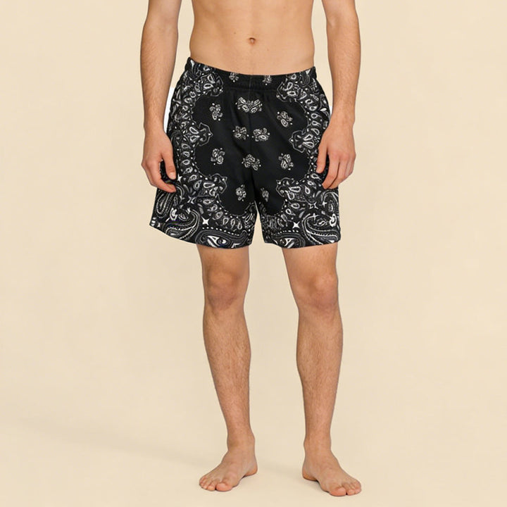 Short de sport imprimé tendance pour homme Olivenorma, idéal pour l'été, le fitness, le basketball et la course à pied. - image 23