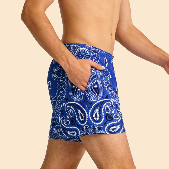 Short de sport imprimé tendance pour homme Olivenorma, idéal pour l'été, le fitness, le basketball et la course à pied. - image 31