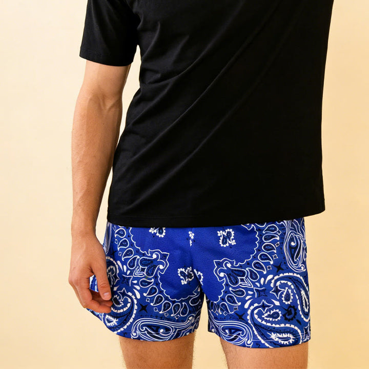 Short de sport imprimé tendance pour homme Olivenorma, idéal pour l'été, le fitness, le basketball et la course à pied. - image 29