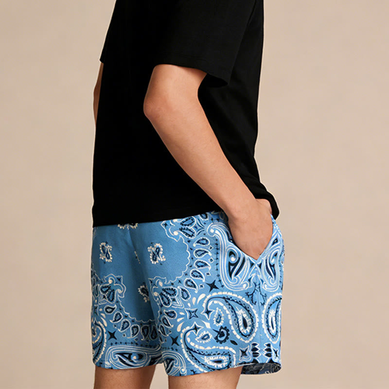 Short de sport imprimé tendance pour homme Olivenorma, idéal pour l'été, le fitness, le basketball et la course à pied. - image 38