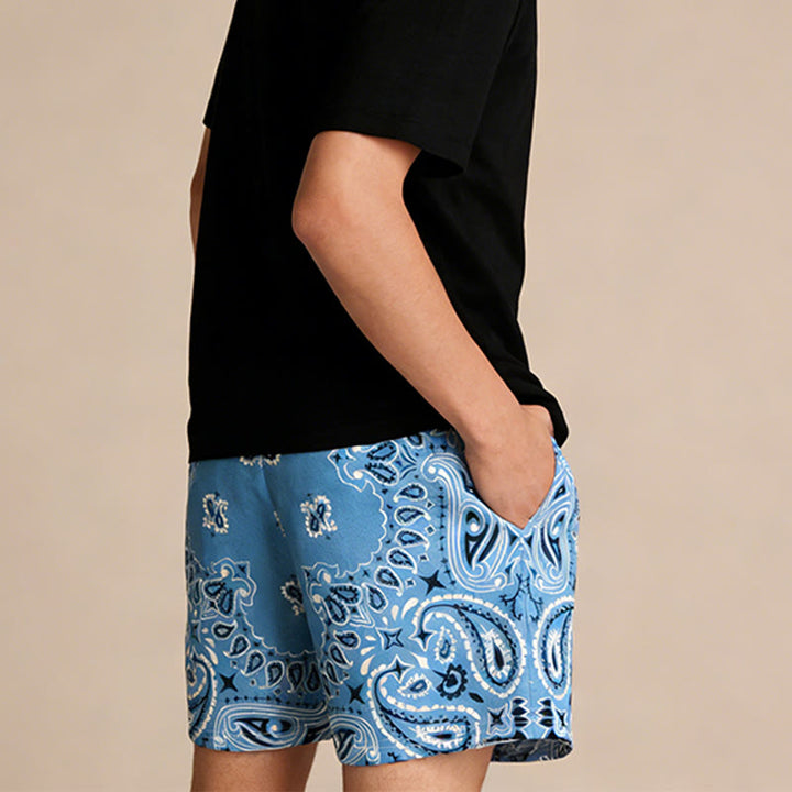 Short de sport imprimé tendance pour homme Olivenorma, idéal pour l'été, le fitness, le basketball et la course à pied. - image 38