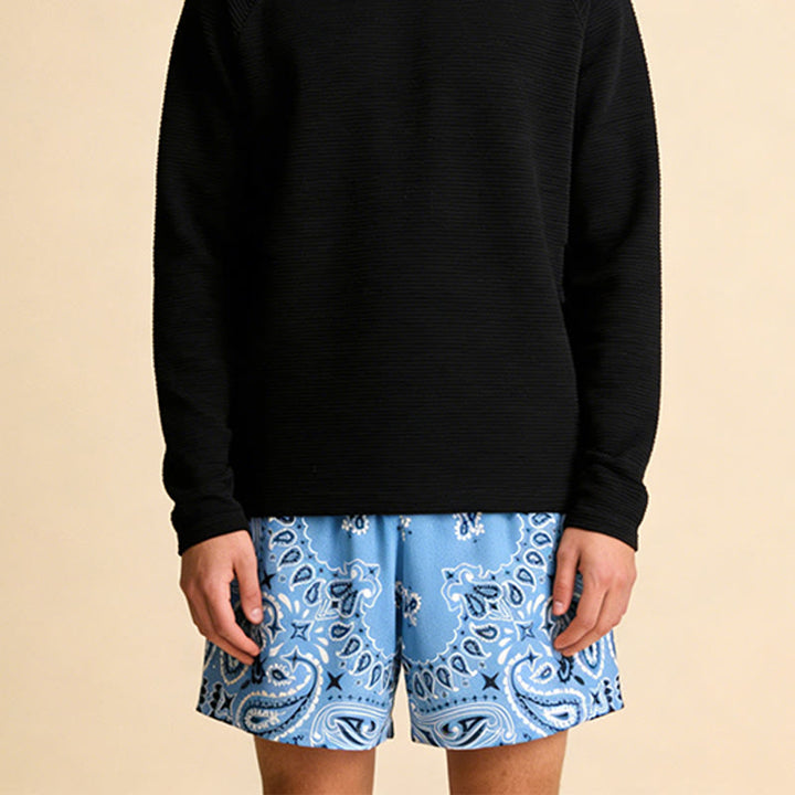 Short de sport imprimé tendance pour homme Olivenorma, idéal pour l'été, le fitness, le basketball et la course à pied. - image 37