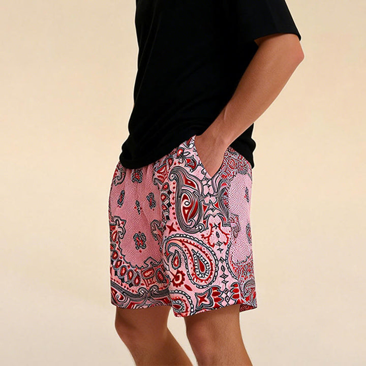 Short de sport imprimé tendance pour homme Olivenorma, idéal pour l'été, le fitness, le basketball et la course à pied. - image 44