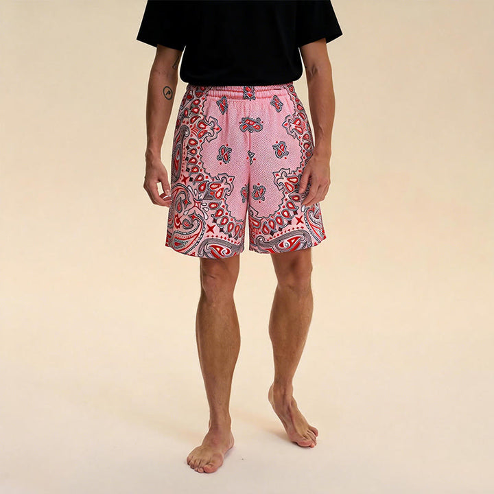 Short de sport imprimé tendance pour homme Olivenorma, idéal pour l'été, le fitness, le basketball et la course à pied. - image 43