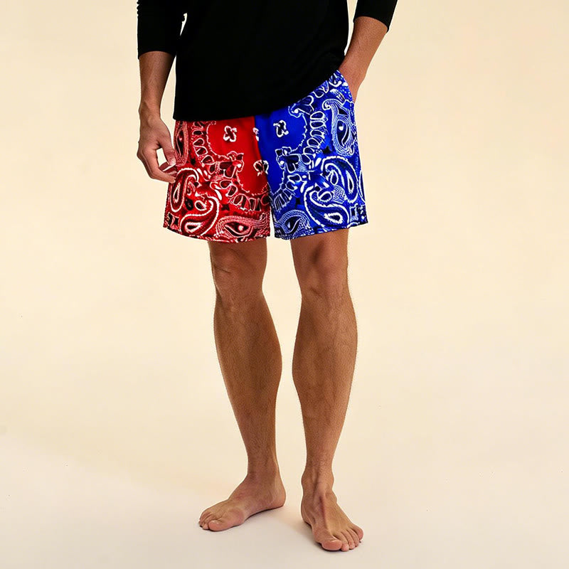 Short de sport imprimé tendance pour homme Olivenorma, idéal pour l'été, le fitness, le basketball et la course à pied. - image 67