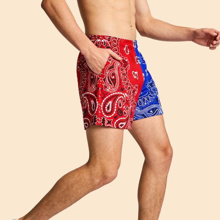 Short de sport imprimé tendance pour homme Olivenorma, idéal pour l'été, le fitness, le basketball et la course à pied. - image 70