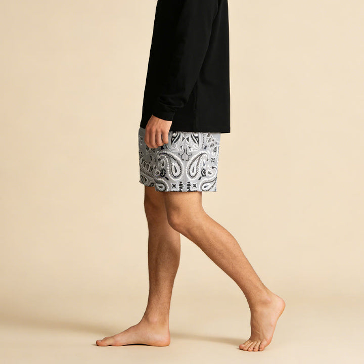Short de sport imprimé tendance pour homme Olivenorma, idéal pour l'été, le fitness, le basketball et la course à pied. - image 10