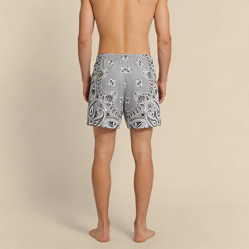 Short de sport imprimé tendance pour homme Olivenorma, idéal pour l'été, le fitness, le basketball et la course à pied. - image 14
