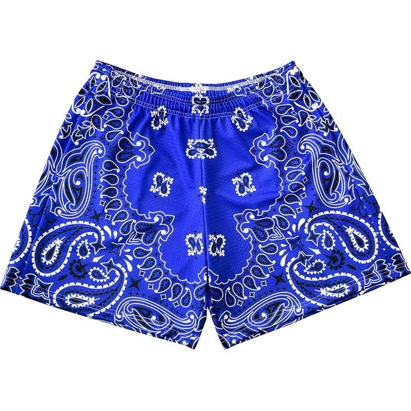 Short de sport imprimé tendance pour homme Olivenorma, idéal pour l'été, le fitness, le basketball et la course à pied. - Bleu - 3XL - image 27