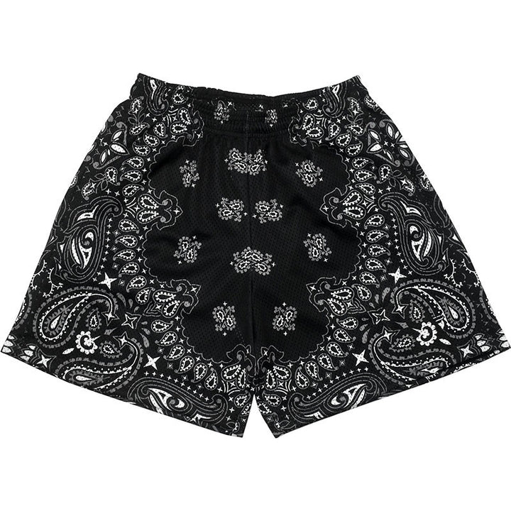 Short de sport imprimé tendance pour homme Olivenorma, idéal pour l'été, le fitness, le basketball et la course à pied. - Noir - 3XL - image 19