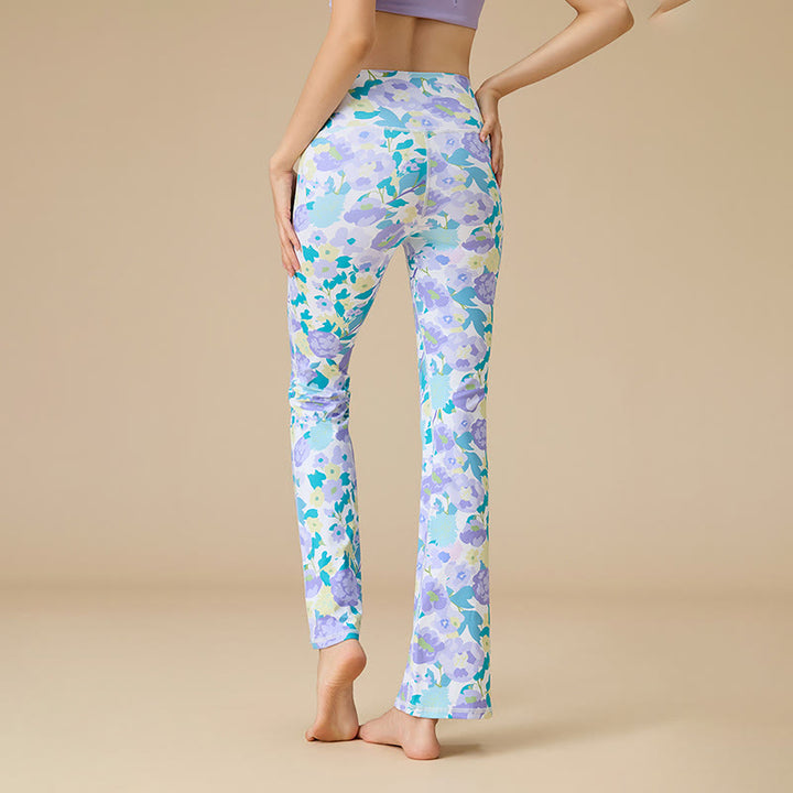 Pantalon de yoga évasé taille haute sculpté pour femme Olivenorma - image 15