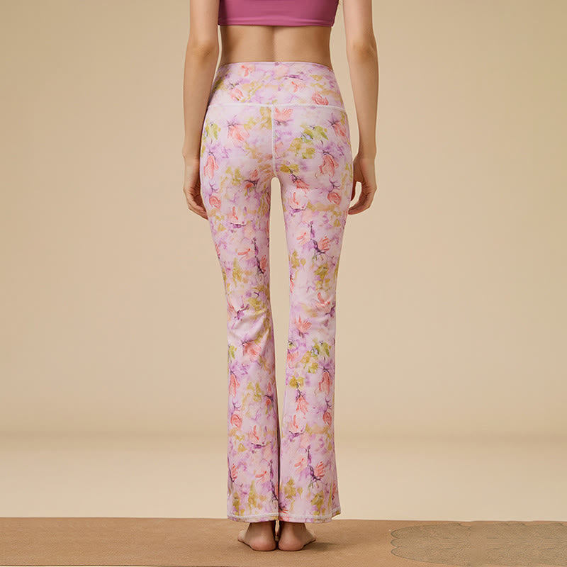 Pantalon de yoga évasé taille haute sculpté pour femme Olivenorma - image 7