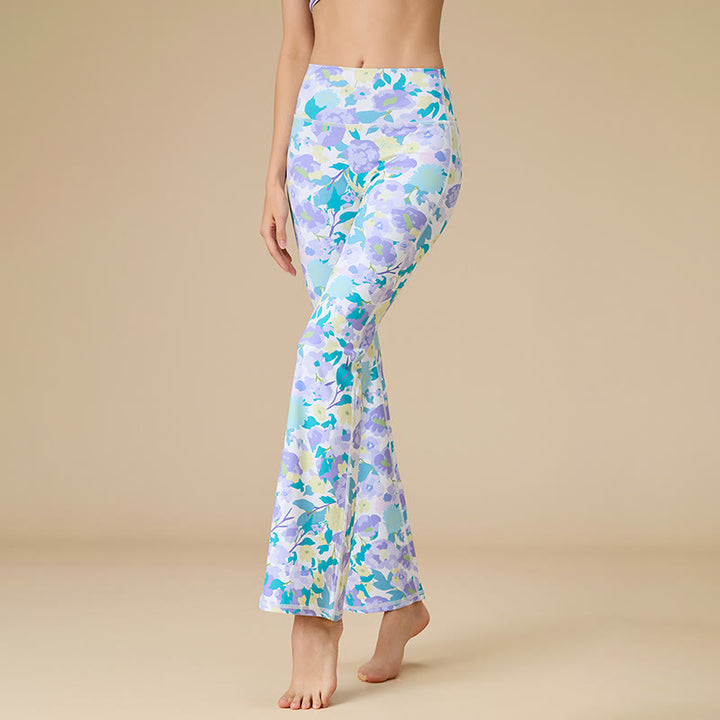 Pantalon de yoga évasé taille haute sculpté pour femme Olivenorma - image 14