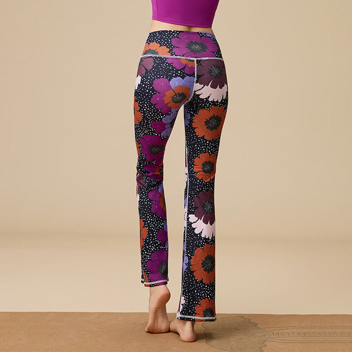 Pantalon de yoga évasé taille haute sculpté pour femme Olivenorma - image 25
