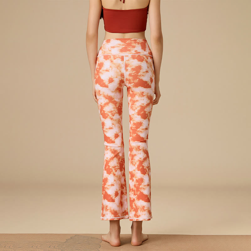 Pantalon de yoga évasé taille haute sculpté pour femme Olivenorma - image 1