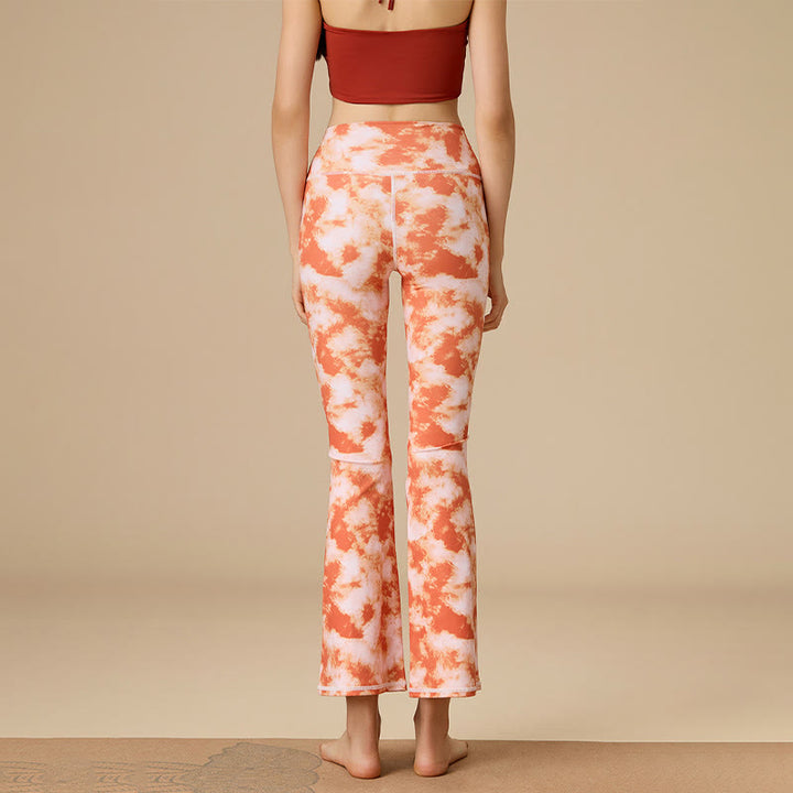 Pantalon de yoga évasé taille haute sculpté pour femme Olivenorma - image 1