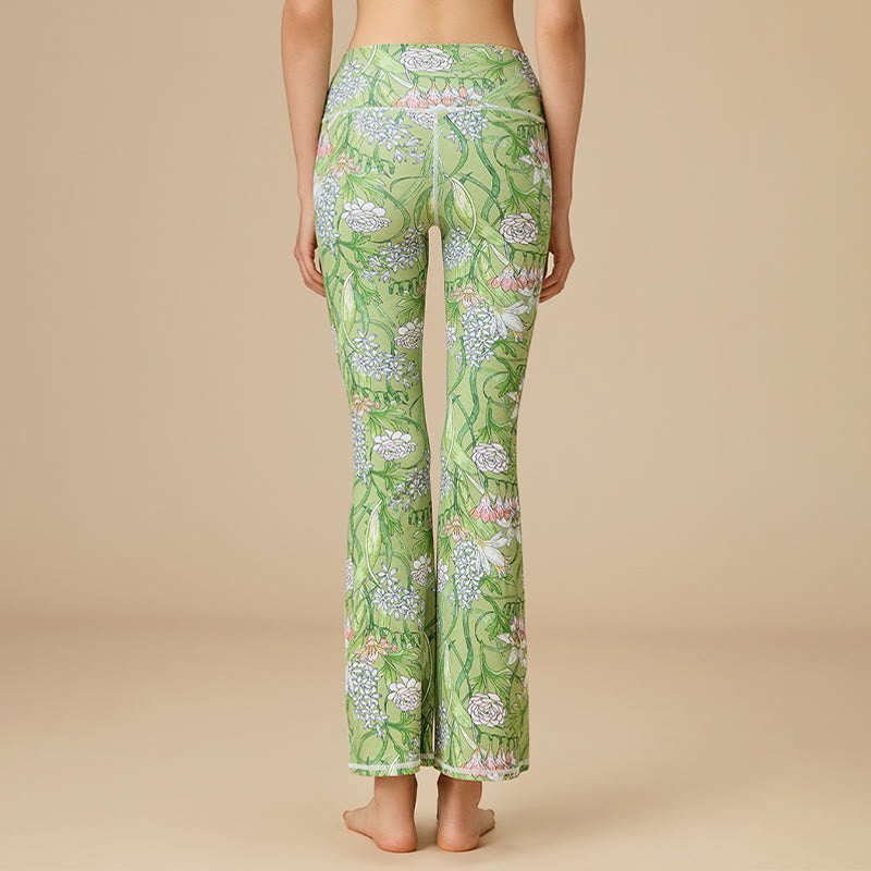 Pantalon de yoga évasé taille haute sculpté pour femme Olivenorma - image 21