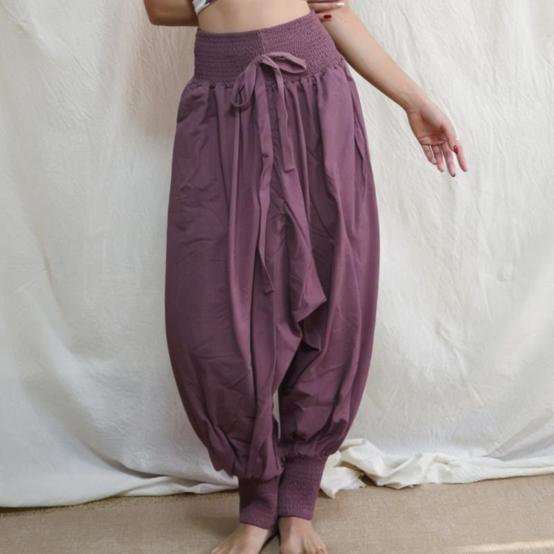 Pantalon de yoga Olivenorma Vintage Flow pour femme - Violet - image 0