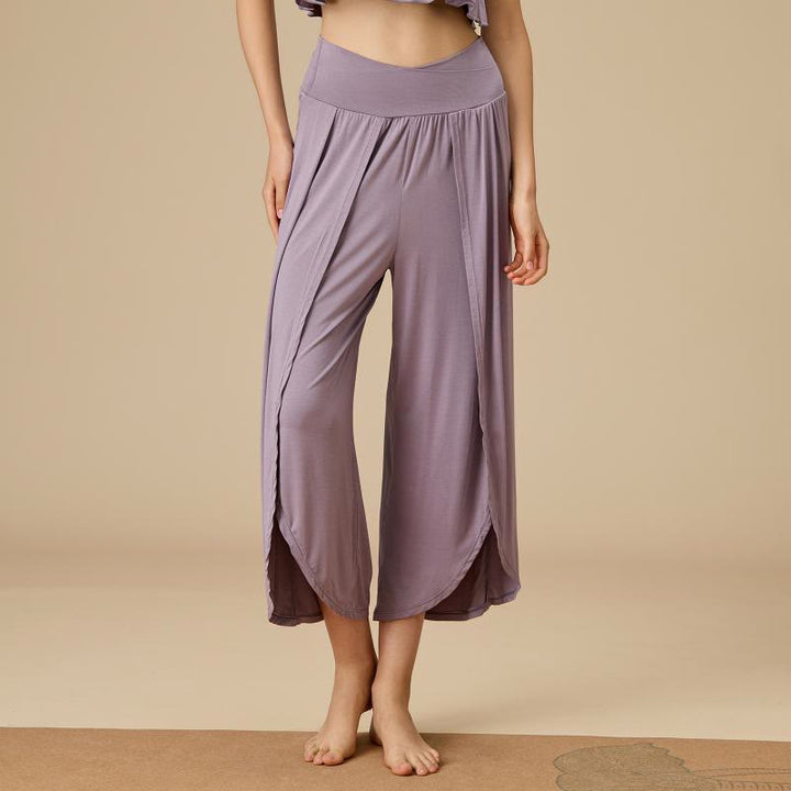 Pantalon Olivenorma pour femme en bambou à taille élastique - image 1