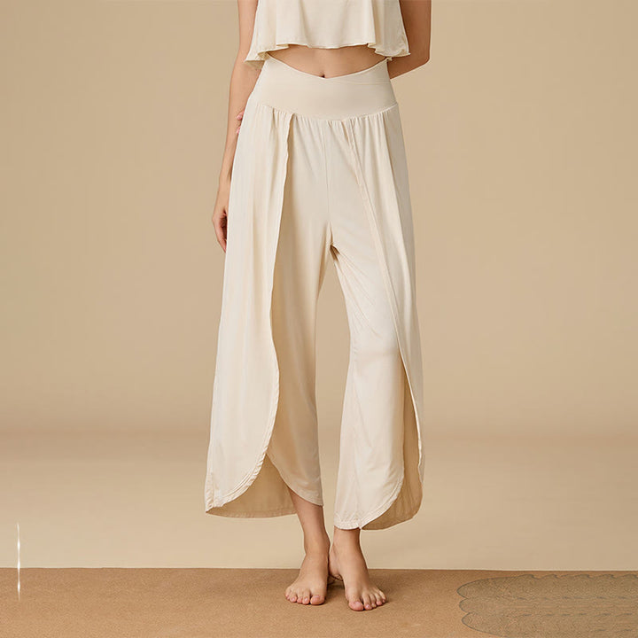 Pantalon Olivenorma pour femme en bambou à taille élastique - image 8