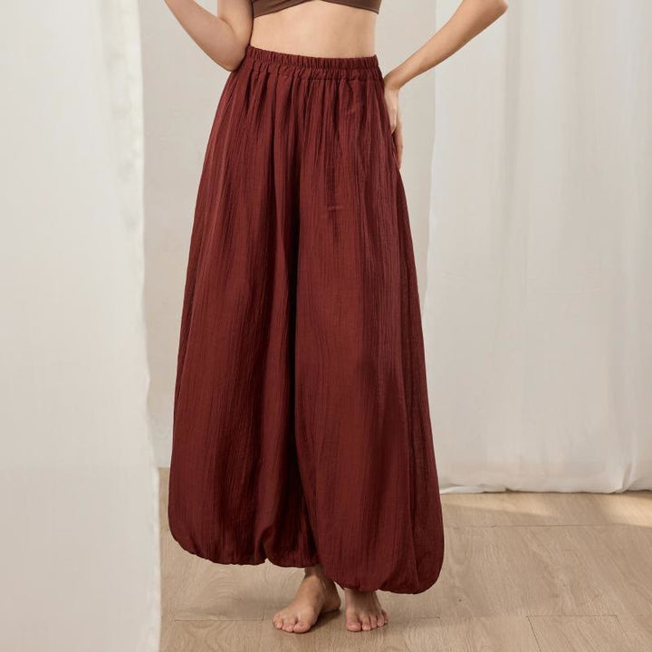 Pantalon large Olivenorma Zen Lantern pour femme - Érable rouge - XL - image 5