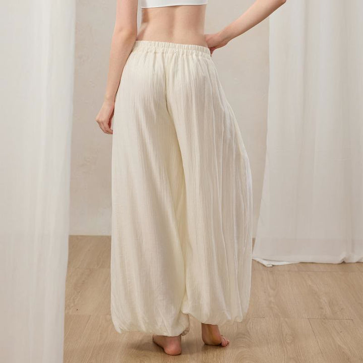 Pantalon large Olivenorma Zen Lantern pour femme - Abricot - XL - image 3