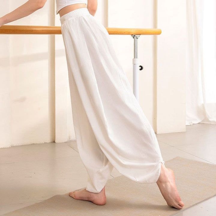 Pantalon harem de yoga pour femmes Olivenorma - image 5