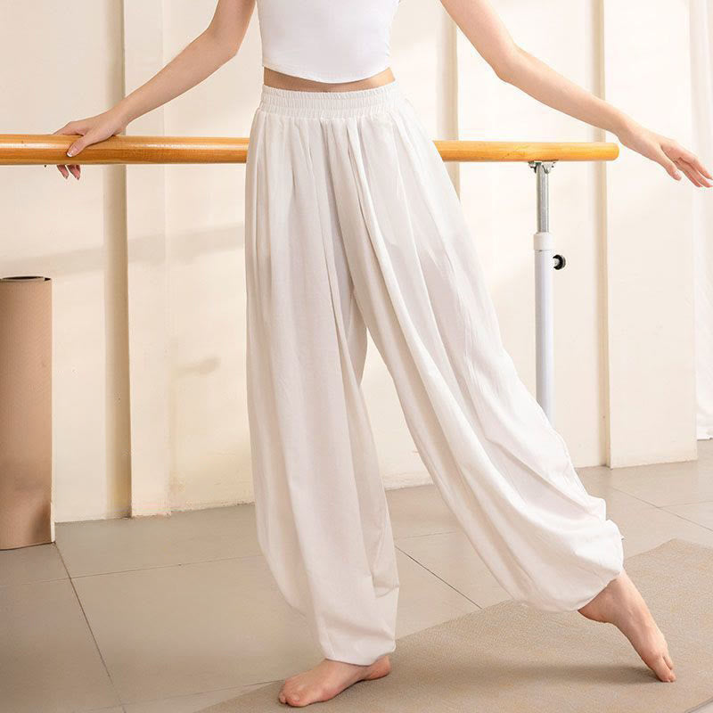 Pantalon harem de yoga pour femmes Olivenorma - image 4