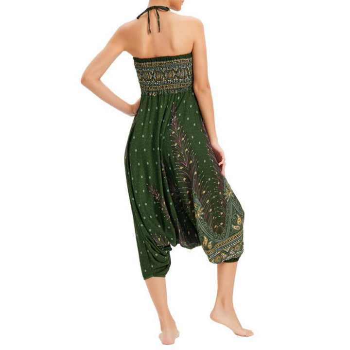 Pantalon de yoga bohème à jambes larges pour femme Olivenorma - image 3