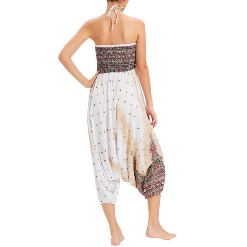 Pantalon de yoga bohème à jambes larges pour femme Olivenorma - image 10