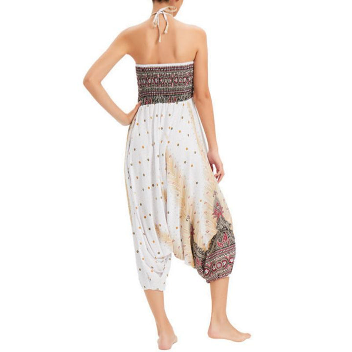Pantalon de yoga bohème à jambes larges pour femme Olivenorma - image 10