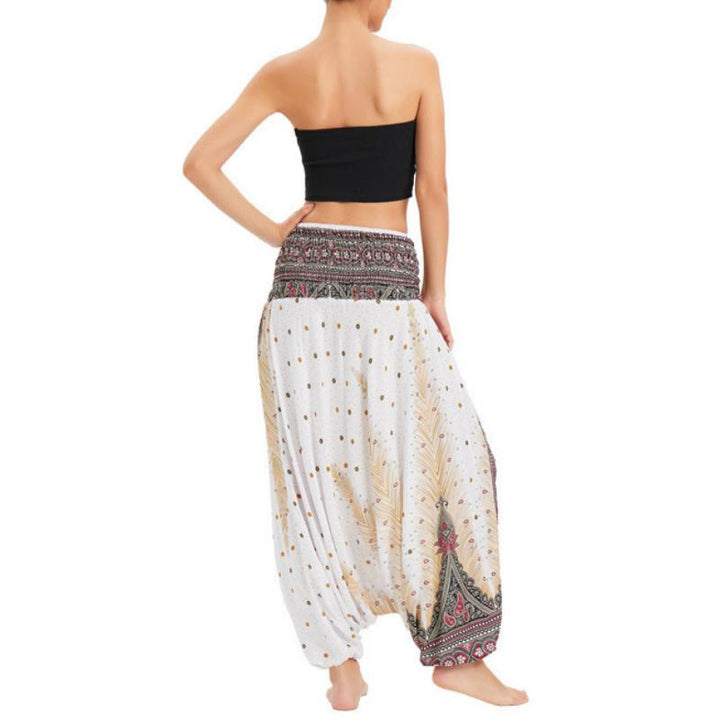 Pantalon de yoga bohème à jambes larges pour femme Olivenorma - image 7