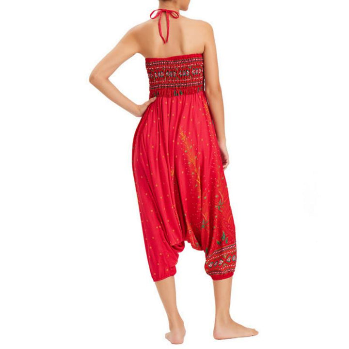 Pantalon de yoga bohème à jambes larges pour femme Olivenorma - image 20