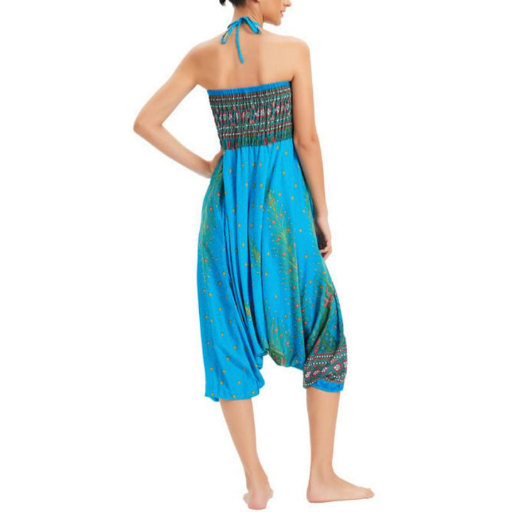 Pantalon de yoga bohème à jambes larges pour femme Olivenorma - image 17