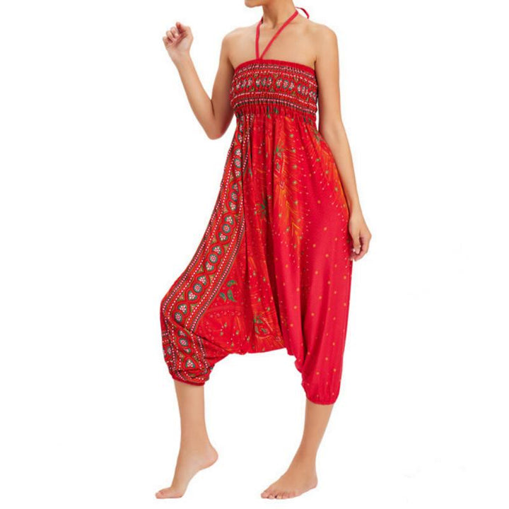Pantalon de yoga bohème à jambes larges pour femme Olivenorma - image 22