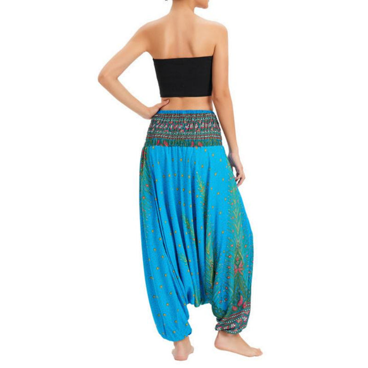 Pantalon de yoga bohème à jambes larges pour femme Olivenorma - image 14