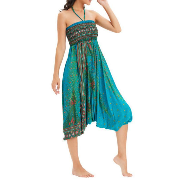 Pantalon de yoga bohème à jambes larges pour femme Olivenorma - image 25