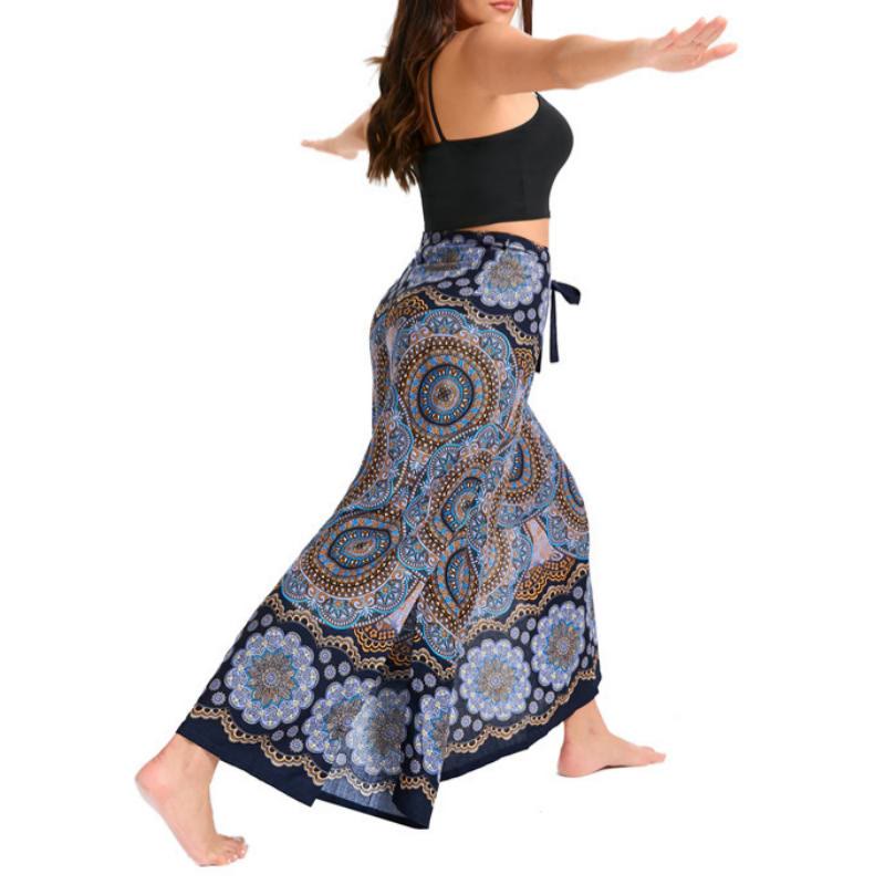 Pantalon large bohème à papillons Olivenorma pour femme - image 17