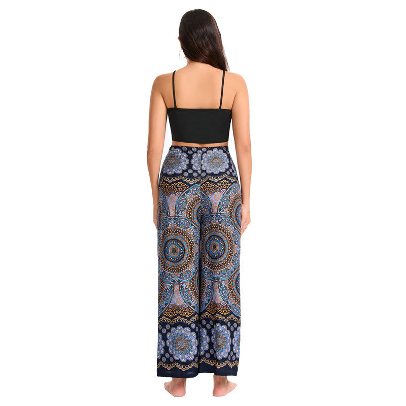 Pantalon large bohème à papillons Olivenorma pour femme - image 19